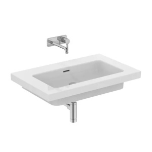 Lavoar pe mobilier Ideal Standard Atelier Extra alb lucios cu orificiu preaplin 81 cm - Img 2