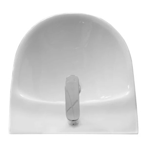 Lavoar suspendat alb Fluminia Cassio 48 cm - Img 2