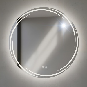 Oglinda de baie cu LED in 3 culori si dezaburire Diana 80 cm - Img 3