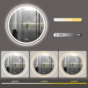 Oglinda LED 100 cm MMJ Brush Copper - Img 6