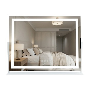 Oglindă LED Studio White 58 x 45 cm