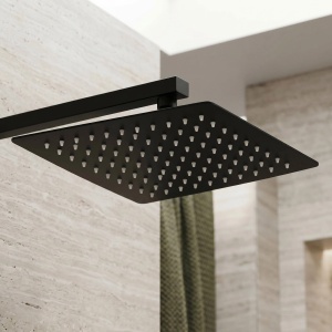 Palarie de dus patrata 25 cm REA Black JS-P015BG - Img 2