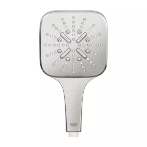 Para de dus Grohe Rainshower SmartActive 130 Cube 3 functii crom periat Supersteel - Img 3
