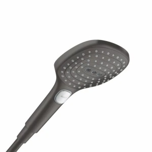 Para de dus Hansgrohe Raindance Select 120 negru - crom periat 3 functii - Img 1