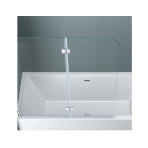 Paravan Cada PRO MALMO2, 80 cm latime, 140 inaltime, pliabil, grosime sticla 5mm - Img 2