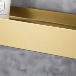 Raft pentru baie SF03 45cm Rea Gold Brush - Img 5