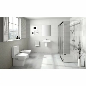 Rezervor pe vas wc back-to-wall Gala Street Square cu alimentare laterala - Img 3