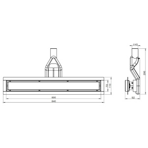 Rigola de duș liniară cu sifon rotativ 360 și randament ridicat Fix DL05 60 cm – inox - Img 19