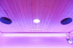 Sauna cu infrarosu MO-A3R LUX, pentru 3 persoane 150 x x105 x 190 cm - Img 17