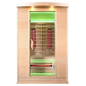 Saună cu infraroșu MO-CP2 PR 120 x 105 x 190 cm pentru 1-2 persoane