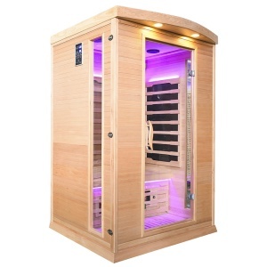 Saună cu infraroșu MO-CP2 PR 120 x 105 x 190 cm pentru 1-2 persoane - Img 11