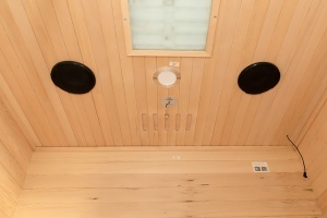 Sauna cu infrarosu pentru 2 persoane EA2R 120 x 105 x 190 cm - Img 9