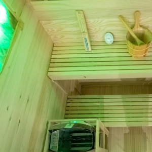 Sauna finlandeza cu temperatura inalta Harvia 4.5kW, 140 x 150 cm pentru 3-4 persoane - Img 11