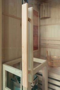 Sauna finlandeza cu temperatura inalta si soba Harvia 3.5kW pentru 2 persoane EA2S 120 x 105 cm - Img 10