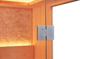 Sauna uscata finlandeza pentru interior MUE-1250 cu soba Harvia 6 kW – 220 x 180 x 210 cm, 4 locuri - Img 24