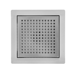 Scurgere baie patrata cu sifon fix Qube DLO8 15 x 15 cm Inox - Img 8