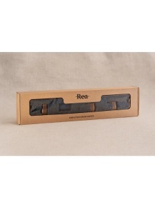 Set accesorii pentru baie Mati Brush Copper 4 piese - Img 8