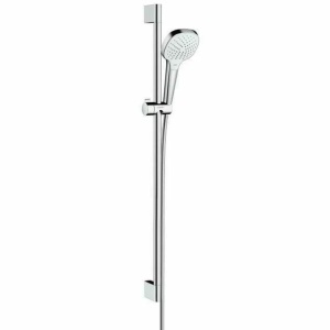 Set de dus Hansgrohe Croma Select E Vario 90 crom - alb - Img 1