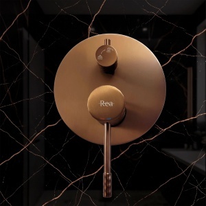 Set de dus incastrat Rea Lungo Diamond Brush Copper + BOX - Img 8