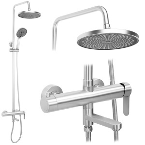 Set de dus Rea Arcos Brush Nickel