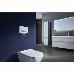 Set Geberit Smyle Square Rimfree vas wc suspendat cu capac slim softclose - Img 2