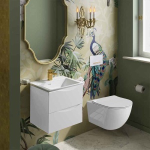 Set vas WC alb Spectrum Sierra Grande 2.0 Tornado Flush cu capac soft close si quick release alb - Img 2