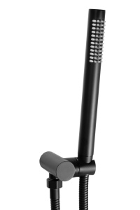 Sistem Complet De Dus REA MILER BLACK MATT BOX, Montaj In Perete, Para Rotunda Tip Ploaie 30x30 Cm, 2 Functii , Finisaj Negru Mat - Img 7