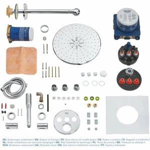 Sistem de dus cu termostat incastrat Grohe Grohtherm Smartcontrol Rainshower SmartActive 310 - Img 2