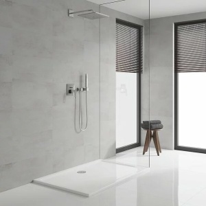 Sistem de dus incastrat Grohe Eurocube Perfect Rainshower Mono 310 Cube crom - Img 3