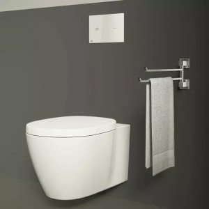 Suport prosop doua brate Ideal Standard IOM 45 cm - Img 1