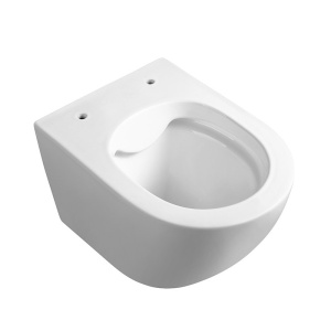 Vas de toaleta suspendat Mizu White 02, rimless cu capac din duroplast cu softclose - Img 4