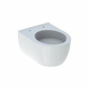 Vas WC suspendat fara capac cu spalare verticala Geberit iCon alb