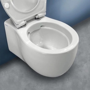 Vas wc suspendat Hatria Le Fiabe Pure Rim alb - Img 5