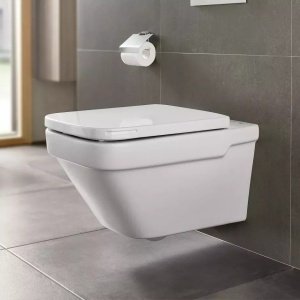 Vas WC suspendat Roca Dama rimless alb 57 x 36 cm - Img 2