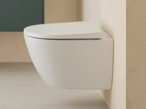 Vas WC suspendat Roca Ona rimless alb 48 x 36 cm - Img 2