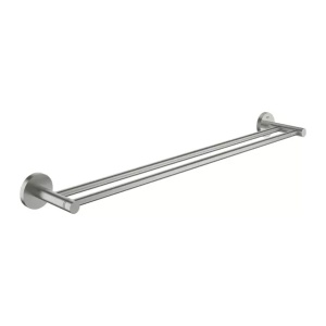 Bara dubla portprosop Grohe Essentials 60 cm crom periat Supersteel