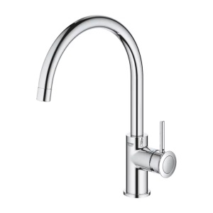 Baterie bucatarie Grohe Start Classic crom lucios cu pipa pivotanta - Img 2