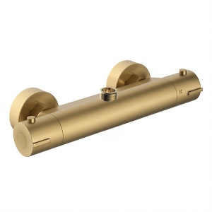 Baterie dus cu termostat si montaj pe perete T203 Gold