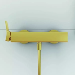 Baterie dus Ideal Standard Atelier Conca auriu periat monocomanda - Img 5