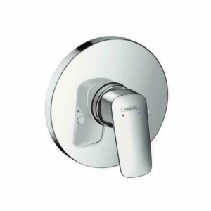Baterie dus incastrata Hansgrohe Logis cu corp incastat inclus crom - Img 2