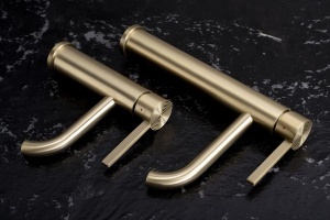 Baterie joasa pentru baie Rea Foster Brush Gold Low - Img 3