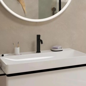 Baterie lavoar Hansgrohe Tecturis S monocomanda negru mat - Img 2