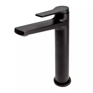 Baterie lavoar inalta FDesign Seppia monocomanda , Culoare Negru Mat - Img 1