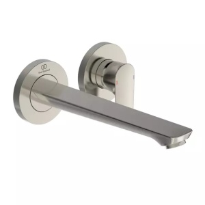 Baterie lavoar incastrata Ideal Standard Connect Air pipa 23 cm argintiu Silver Storm fara corp ingropat - Img 1