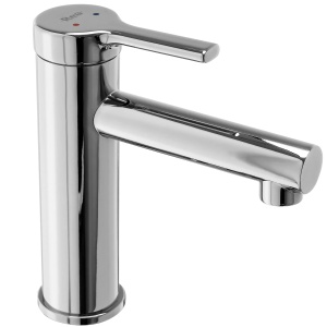 Baterie Lavoar REA PIXEL CHROME LOW, Capat Fix, Monocomanda, Inaltime 16.5 Cm, Crom - Img 3