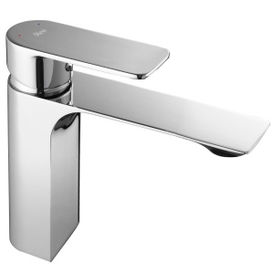 Baterie Lavoar REA URBAN CHROME LOW, Montaj Pe Blat Capat Fix, Inaltime 15 Cm, Finisaj Crom - Img 1
