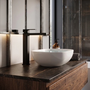 Baterie pentru baie Rea Arlo Black - Img 2