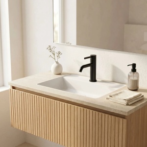Baterie pentru baie Rea Rivo Black - Img 4