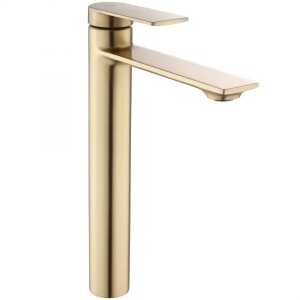 Baterie pentru baie REA Storm, Design Modern, Culoare Gold Brush High