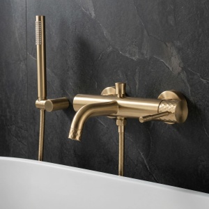 Baterie pentru cada Rea Lungo Diamond Brush Gold - Img 7